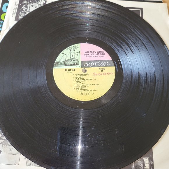 DINO, DESI & BILLY Our Time's Coming LP Vinyl 1966 Reprise Records 6194 Pop LP9 - Picture 5 of 9